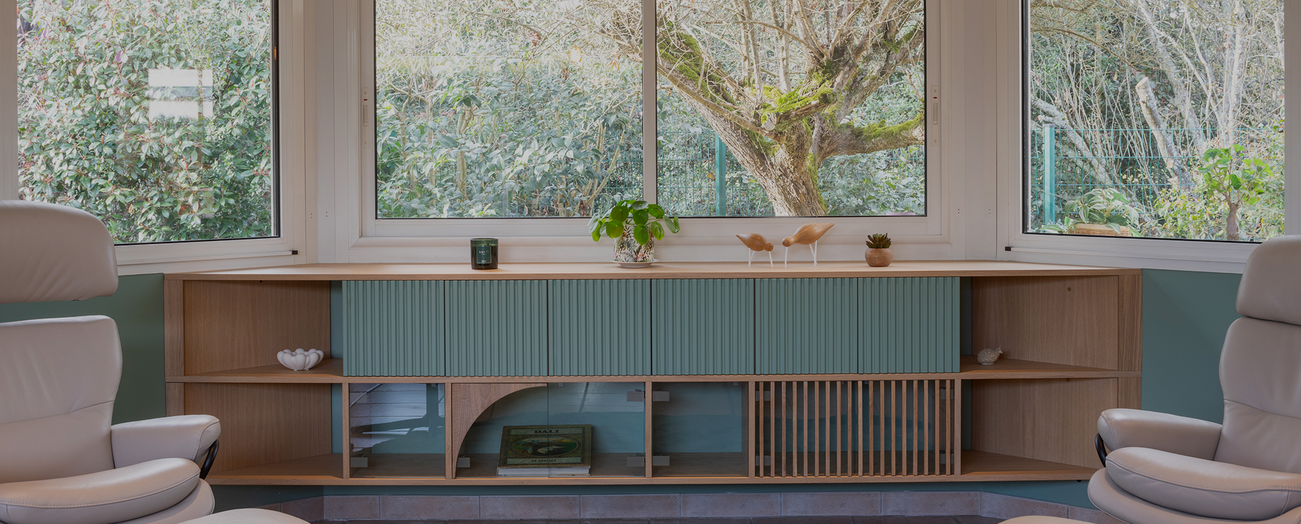 Meuble intérieur en bois